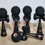 Kendama neagra cu grip