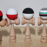 Kendama cauciucata Bicolor