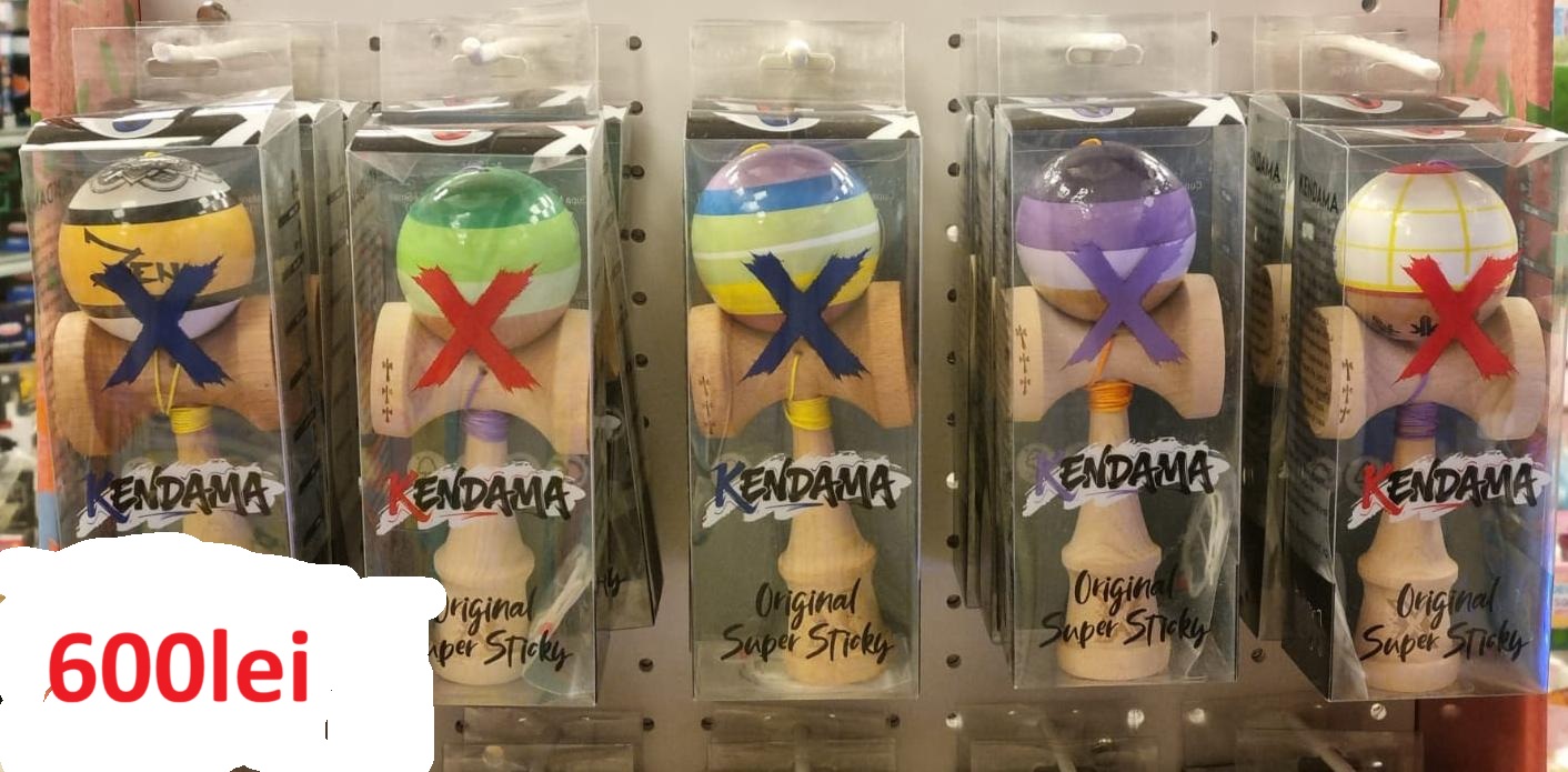 kendama Kendama X Originala, Profesionala, Flippy, Big Cups V2, Super Sticky Legendary Cupe Mari, Rulment Metalic cu Ata 55 cm - Image 1
