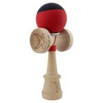 Kendama Bicolor Negru/Rosu